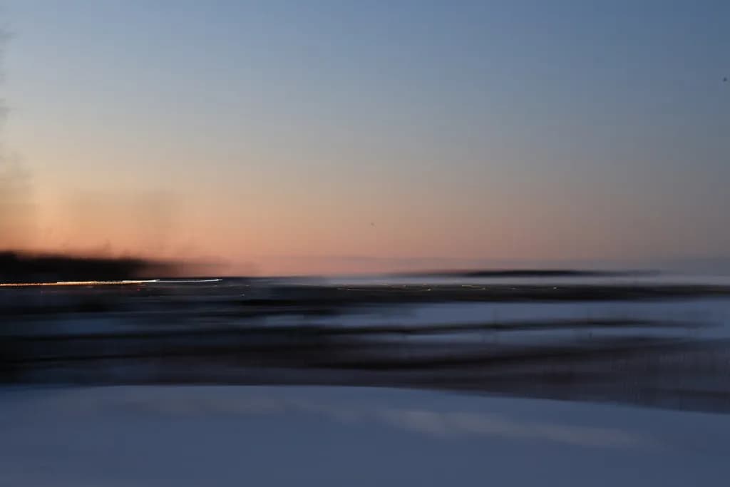Winter Dusk Blur