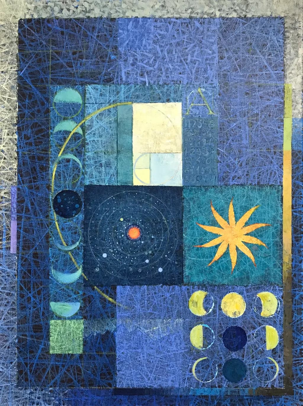 Celestial Harmony: A Journey Through Cosmic Geometry and Color