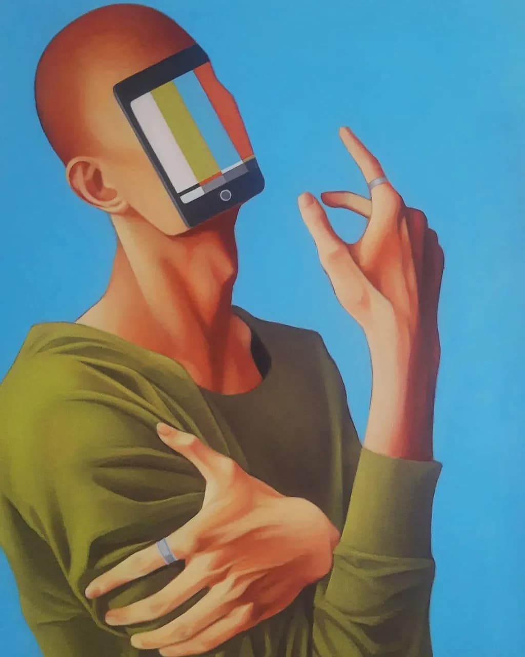 Digital Reflections: The Intersection of Humanity and Technology in Modern Art