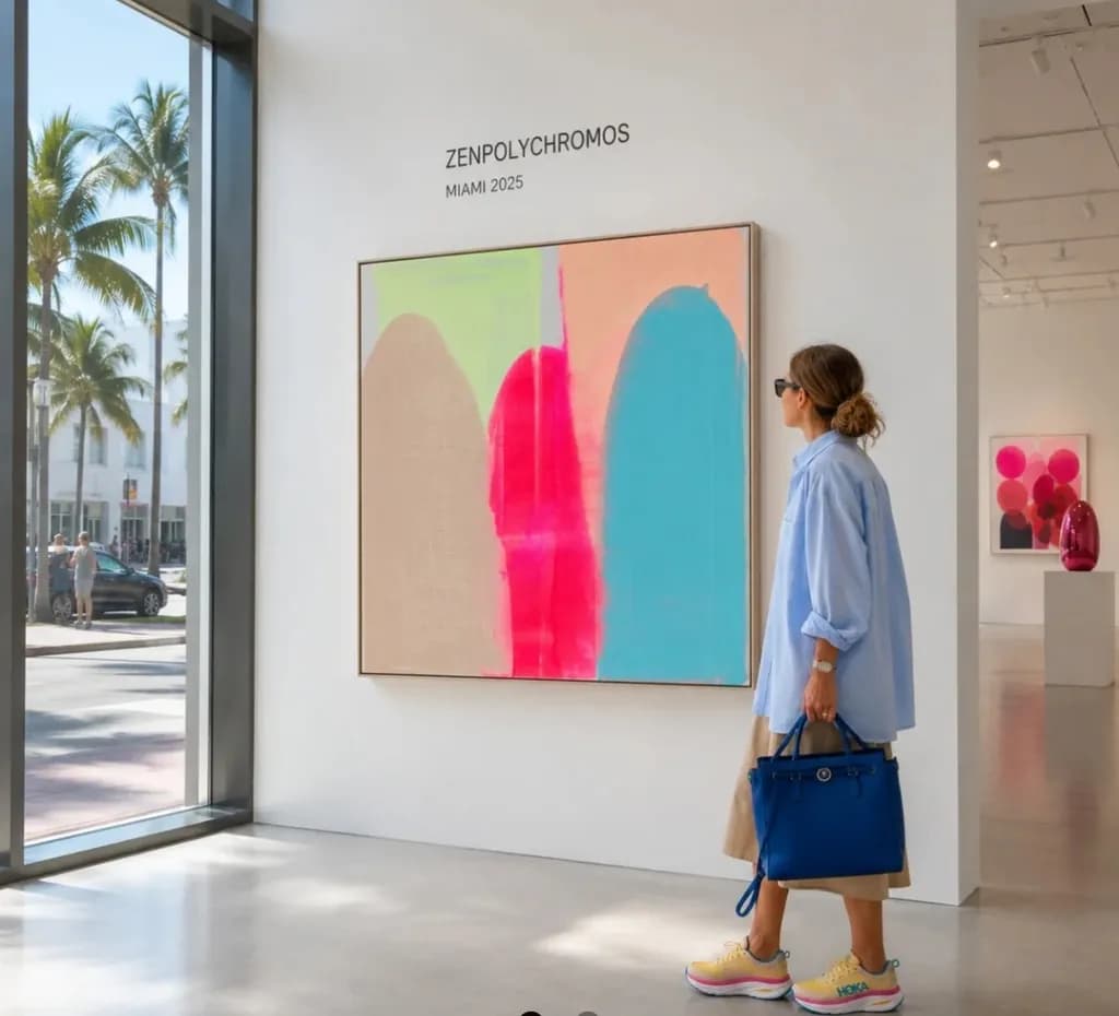 MIAMI | Abstract Wall Art - ZENPOLYCHROMOS SERIES
