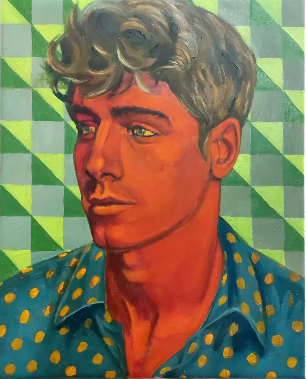 Polka Dot Portrait