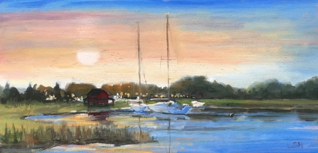 Be Still, Day's End, Grass Island, Guilford, CT
