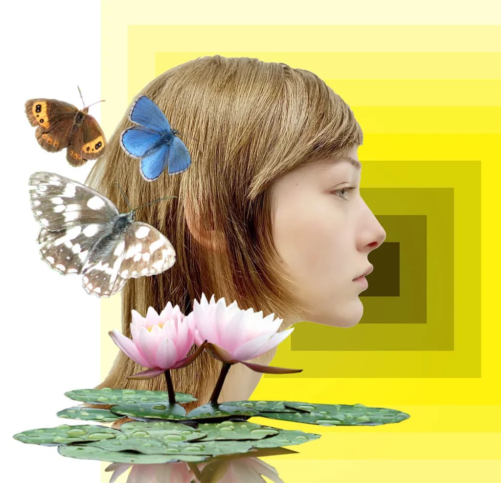 Whispers of Nature: A Harmonious Dance of Butterflies and Blossoms