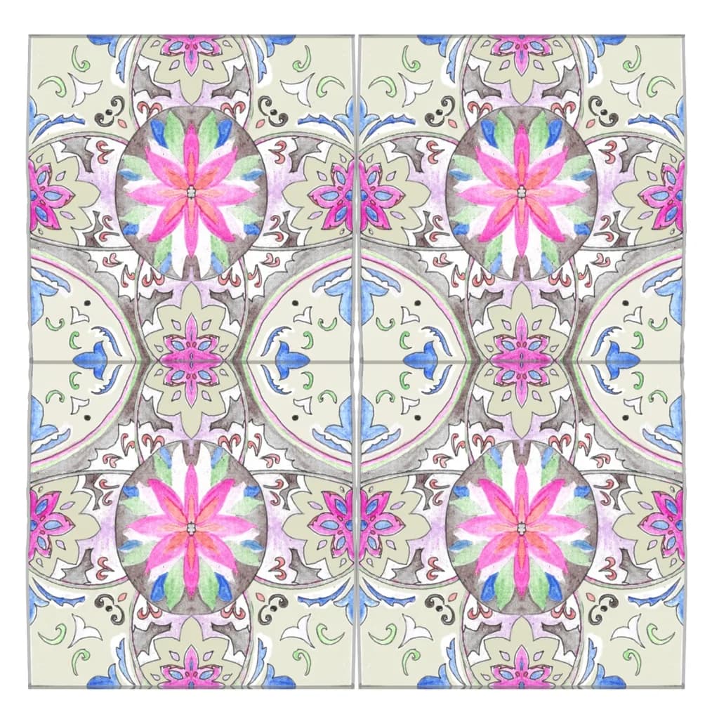 Pink Tile Harmony