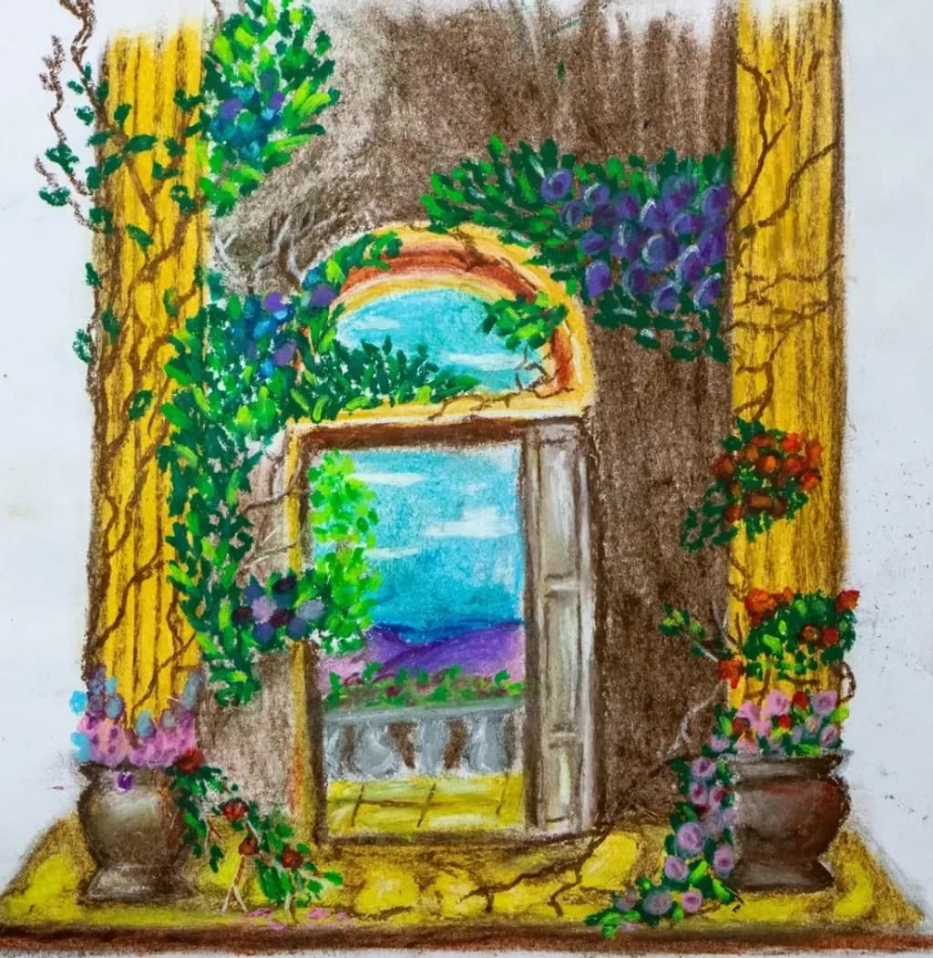 Garden Archway View