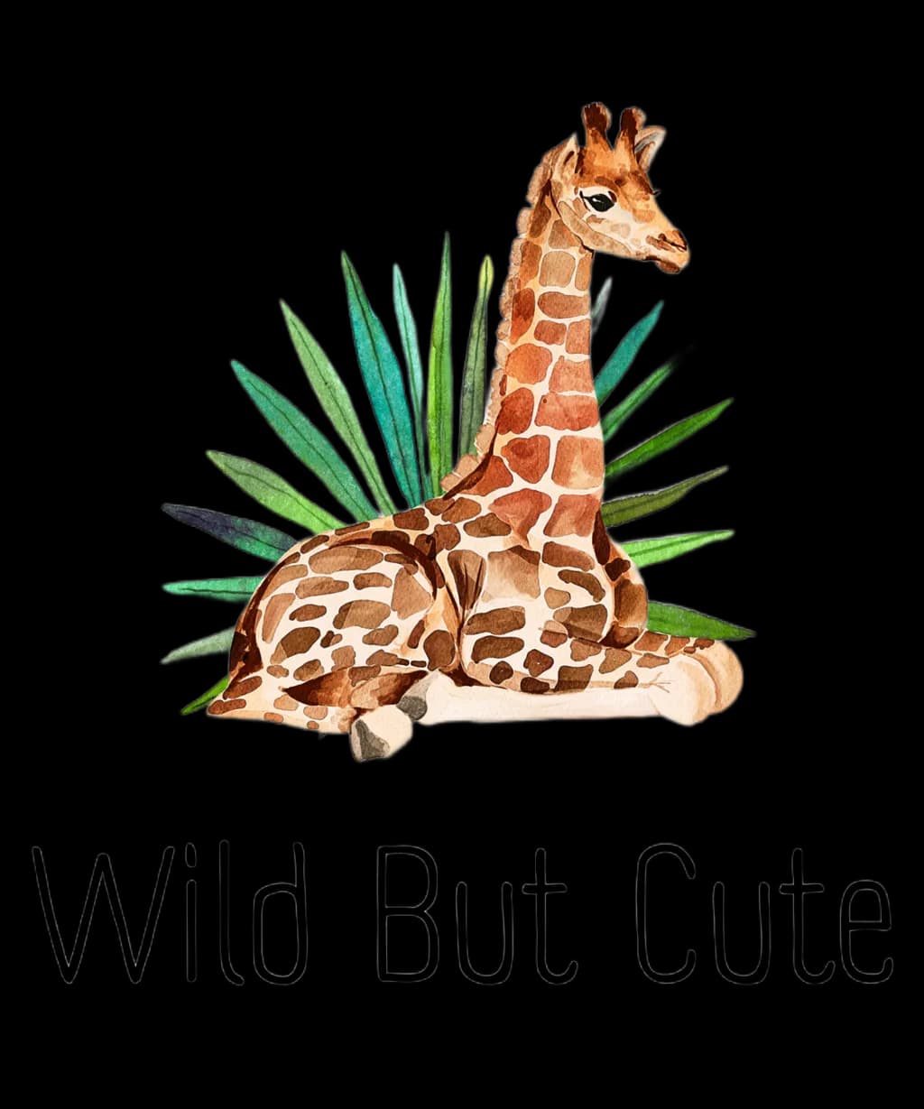 Whimsical Giraffe: A Playful Watercolor Delight for Animal Lovers