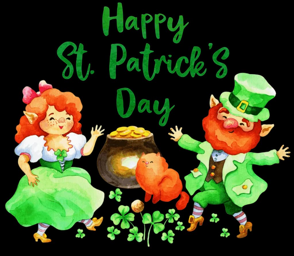 Whimsical St. Patrick's Day Celebration with Leprechauns and Lucky Charms