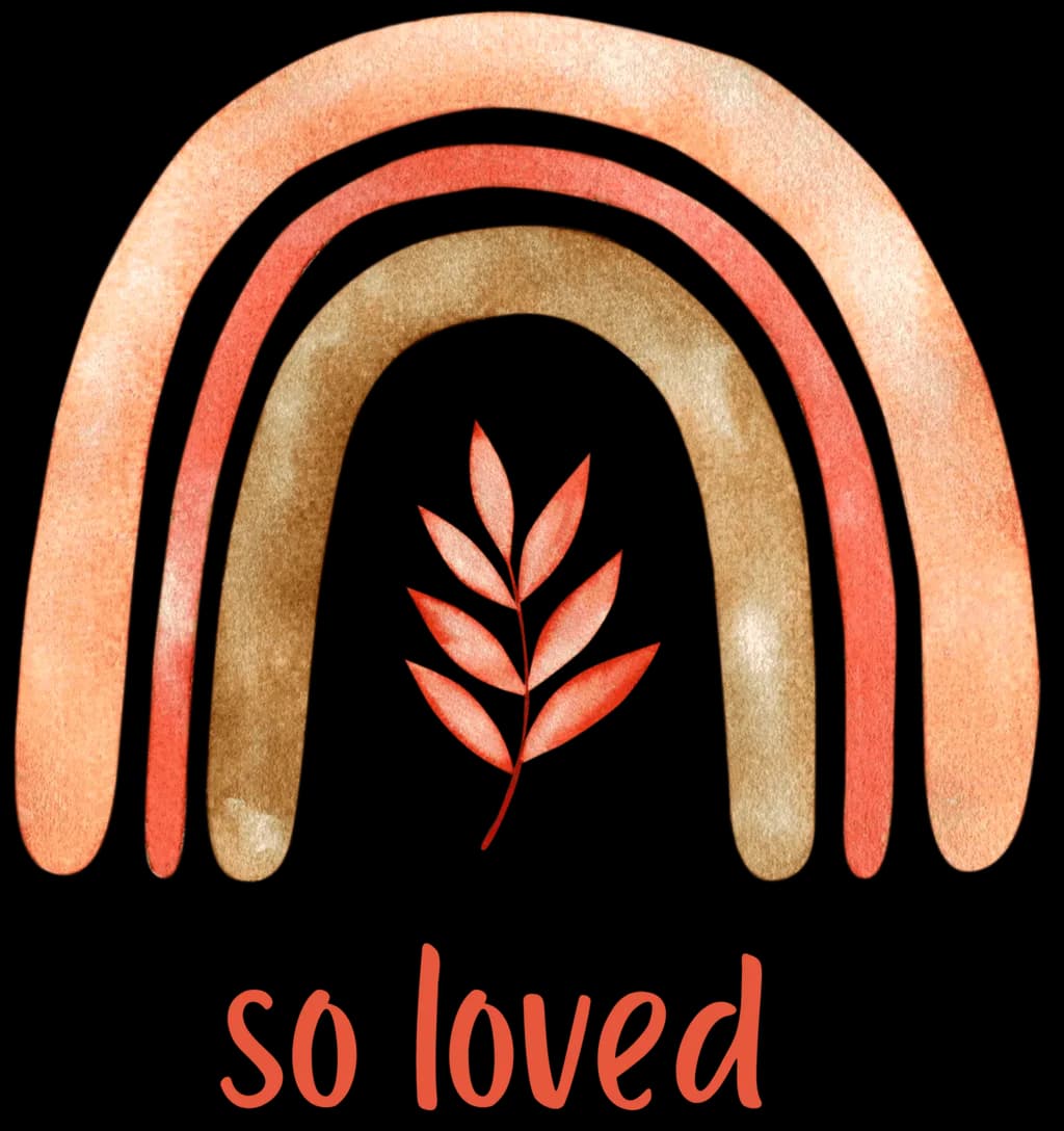 So Loved: A Warm Embrace of Color and Nature's Beauty