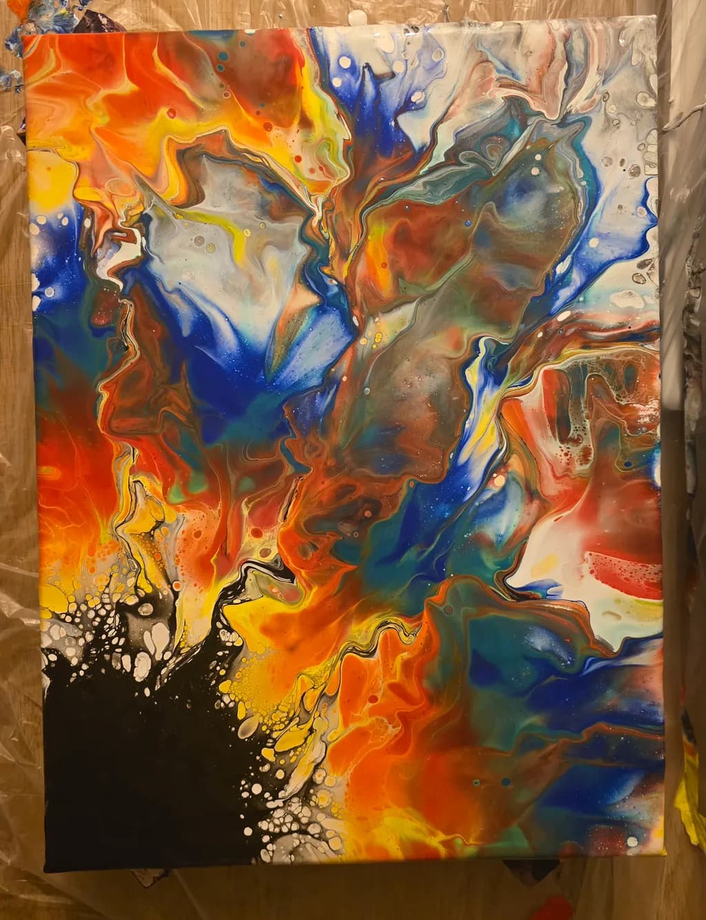 Ice on fire