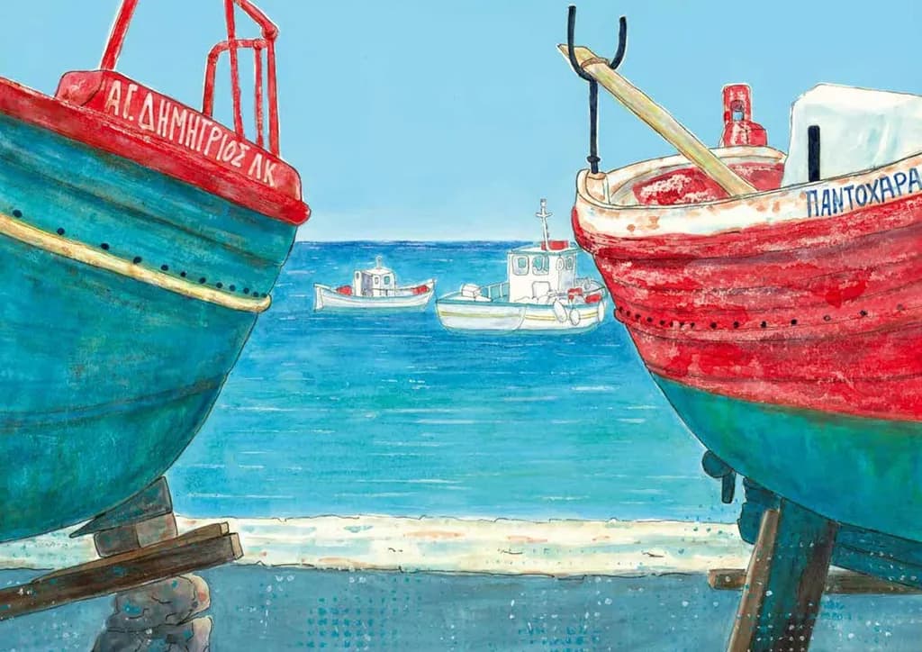 Fishing Boats Docked
