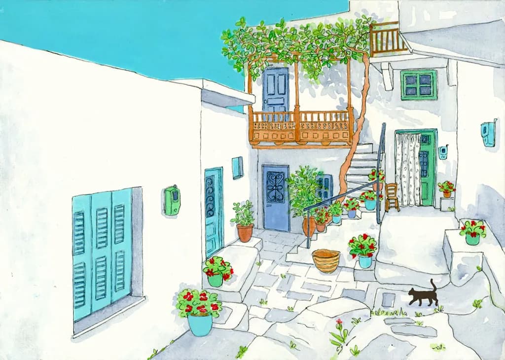 Charming Courtyard