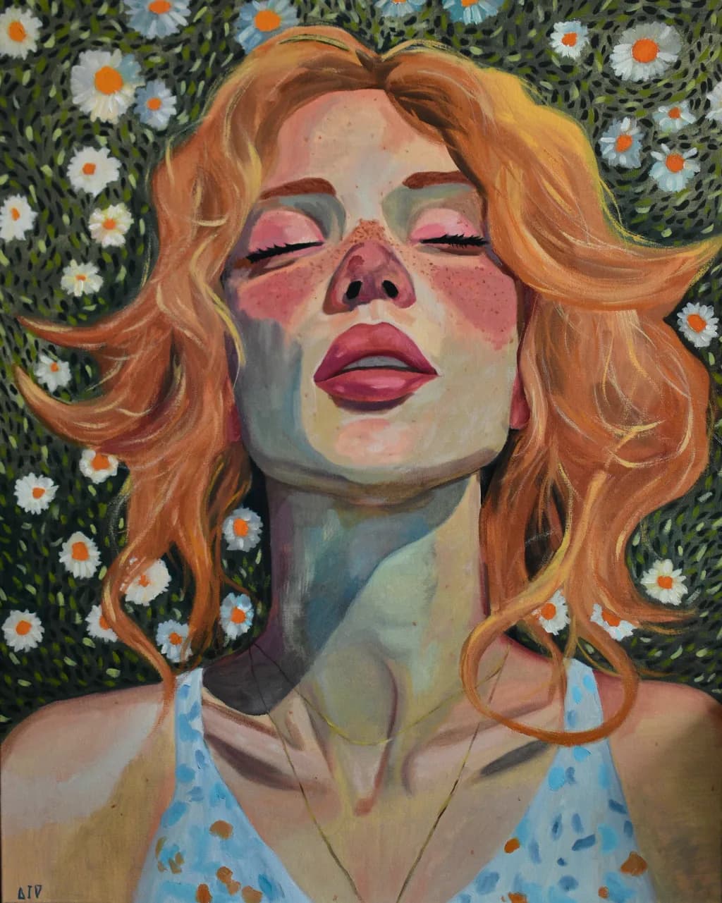 Whispers of Spring: A Serene Embrace in Floral Dreams