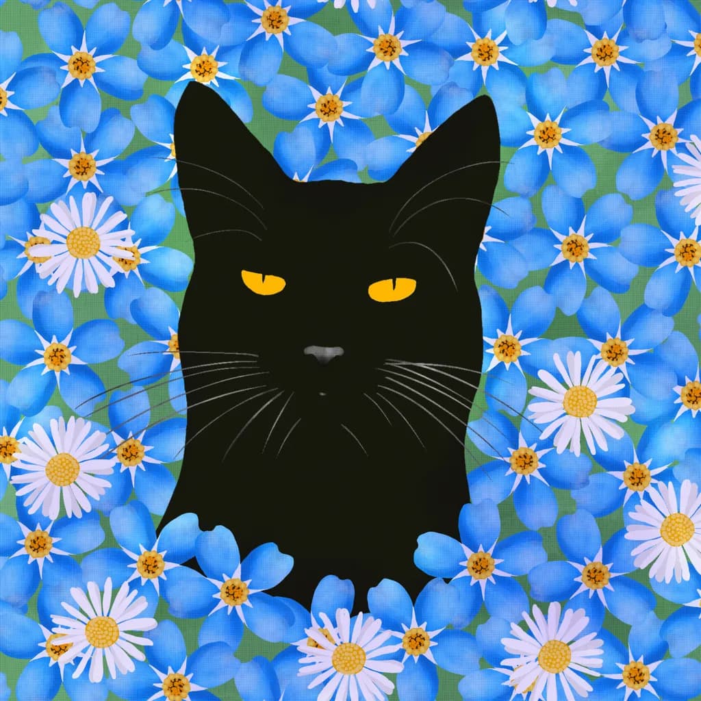 Midnight Among Blooms