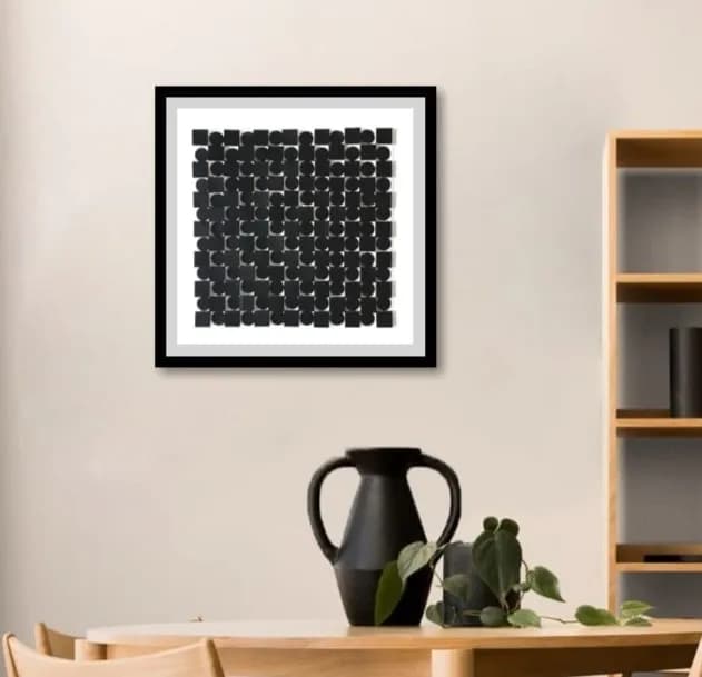 Monochrome Harmony: A Contemporary Exploration of Form and Space