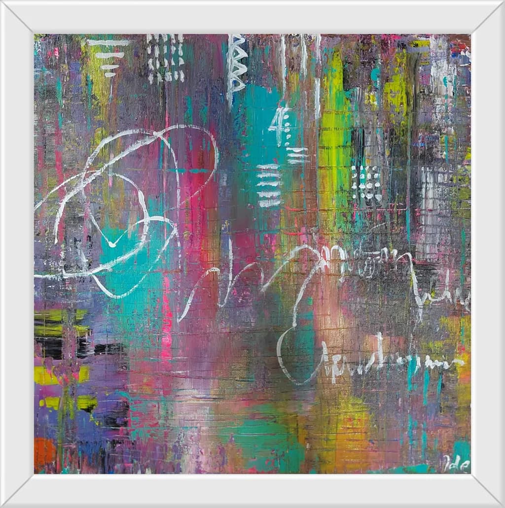 Vibrant Whispers: A Dance of Color and Emotion