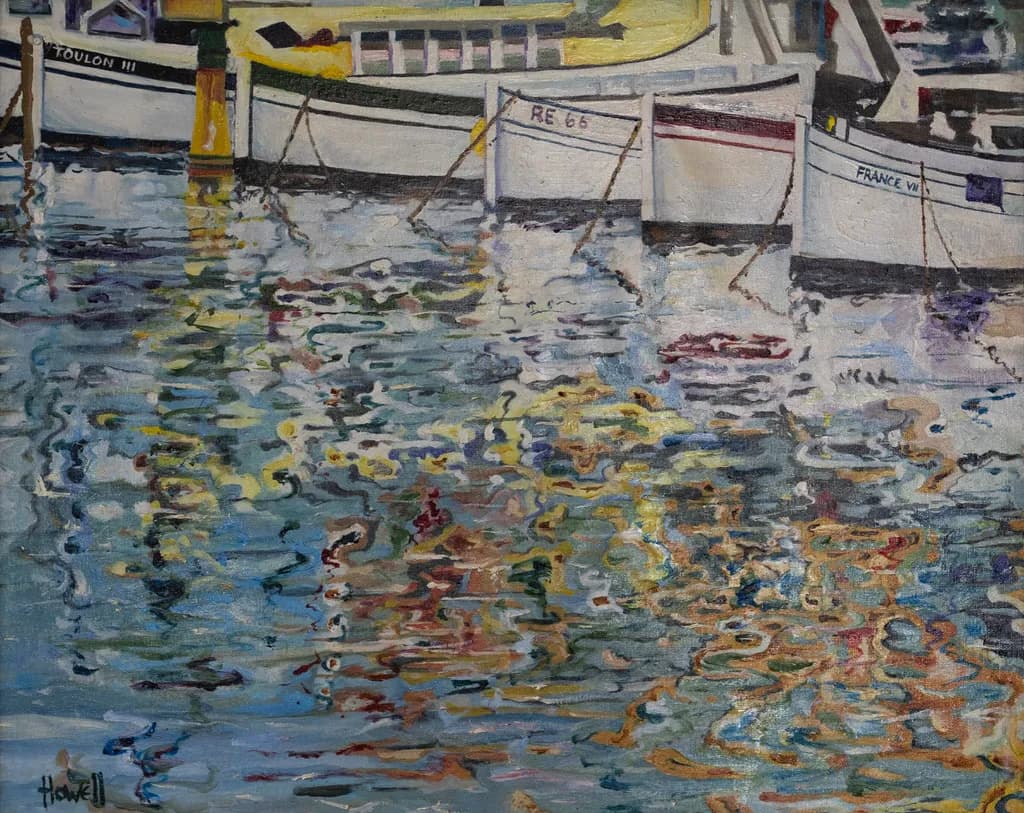 Reflections of Serenity: A Dance of Color on Water's Surface