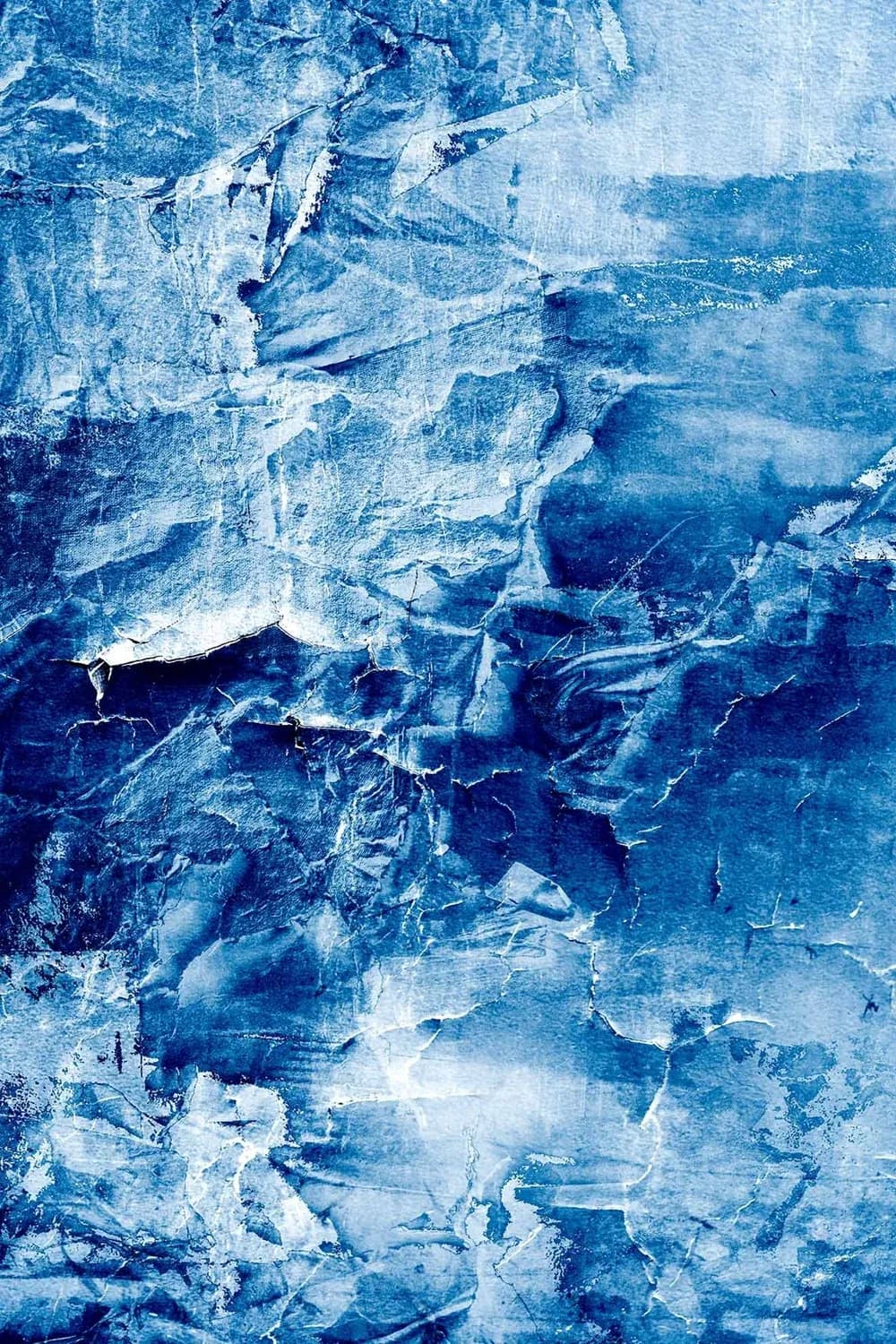 Whispers of the Deep Blue: A Textured Journey Through Oceanic Hues