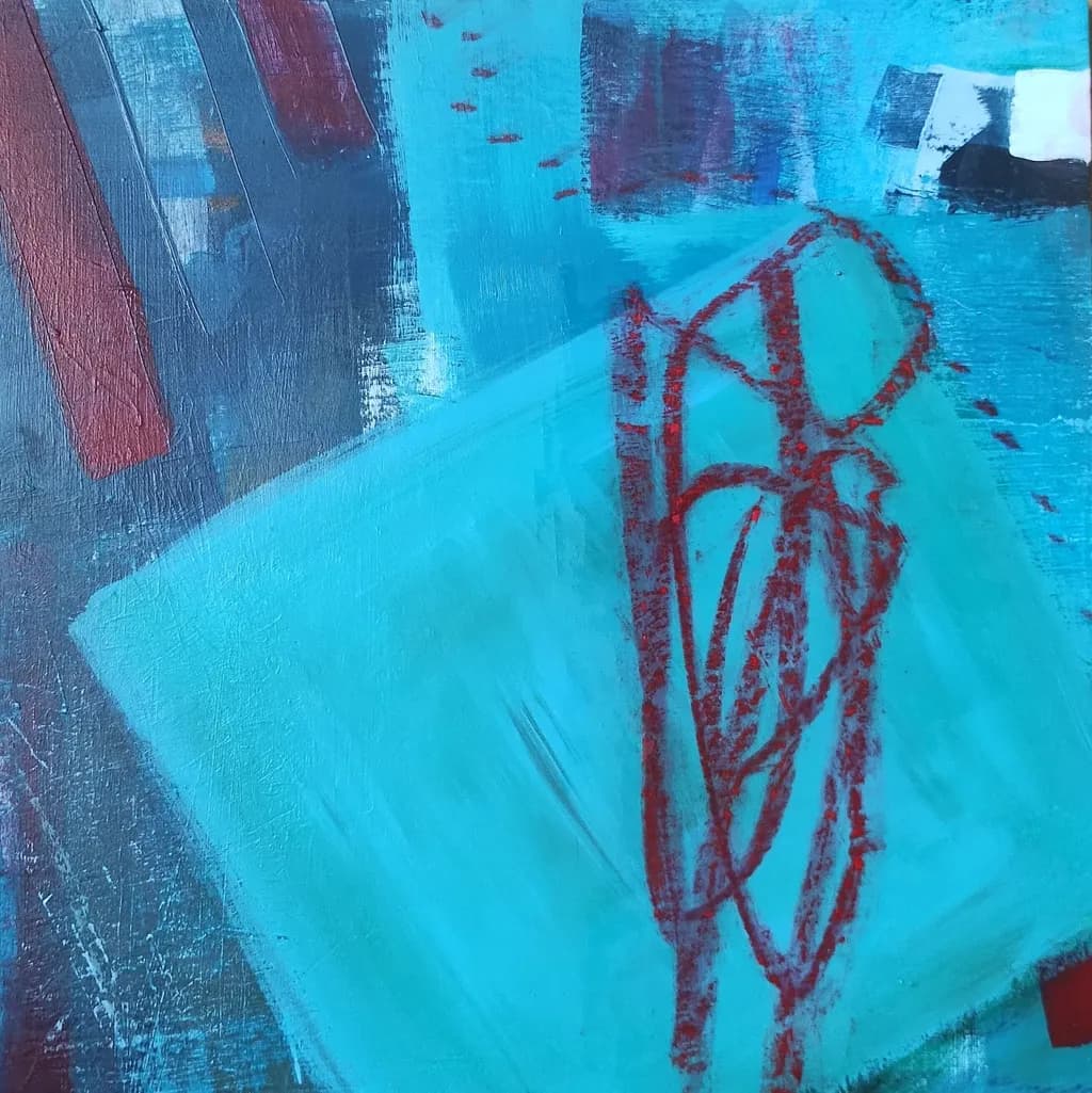 Whimsical Waves: A Dance of Color and Emotion in Abstract Art