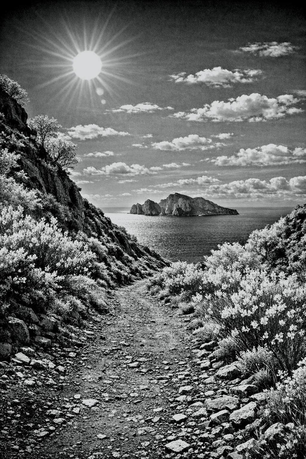 Capri with Ginestre