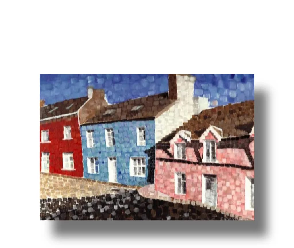Colorful Row Houses