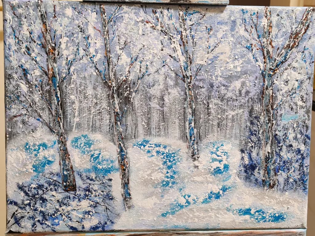 Frozen Forest Pathway