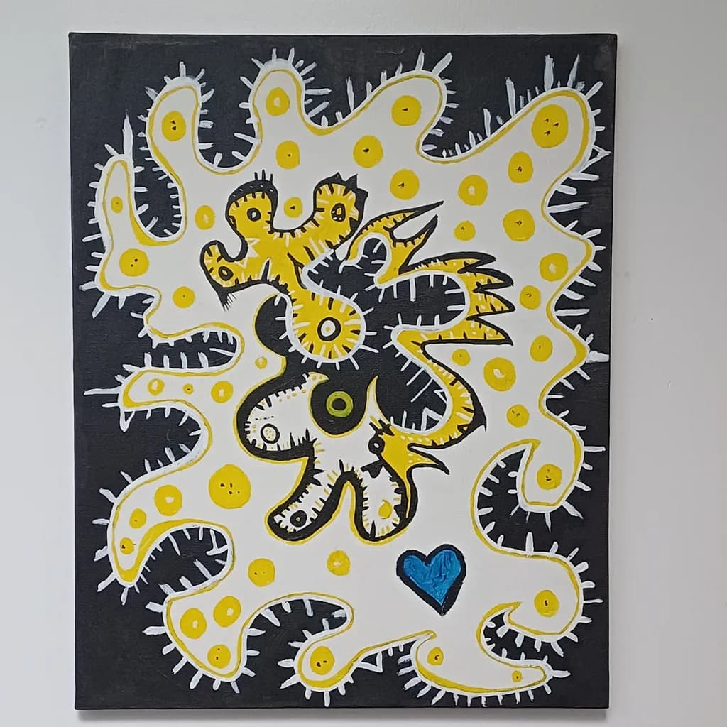 Blue Heart Cluster