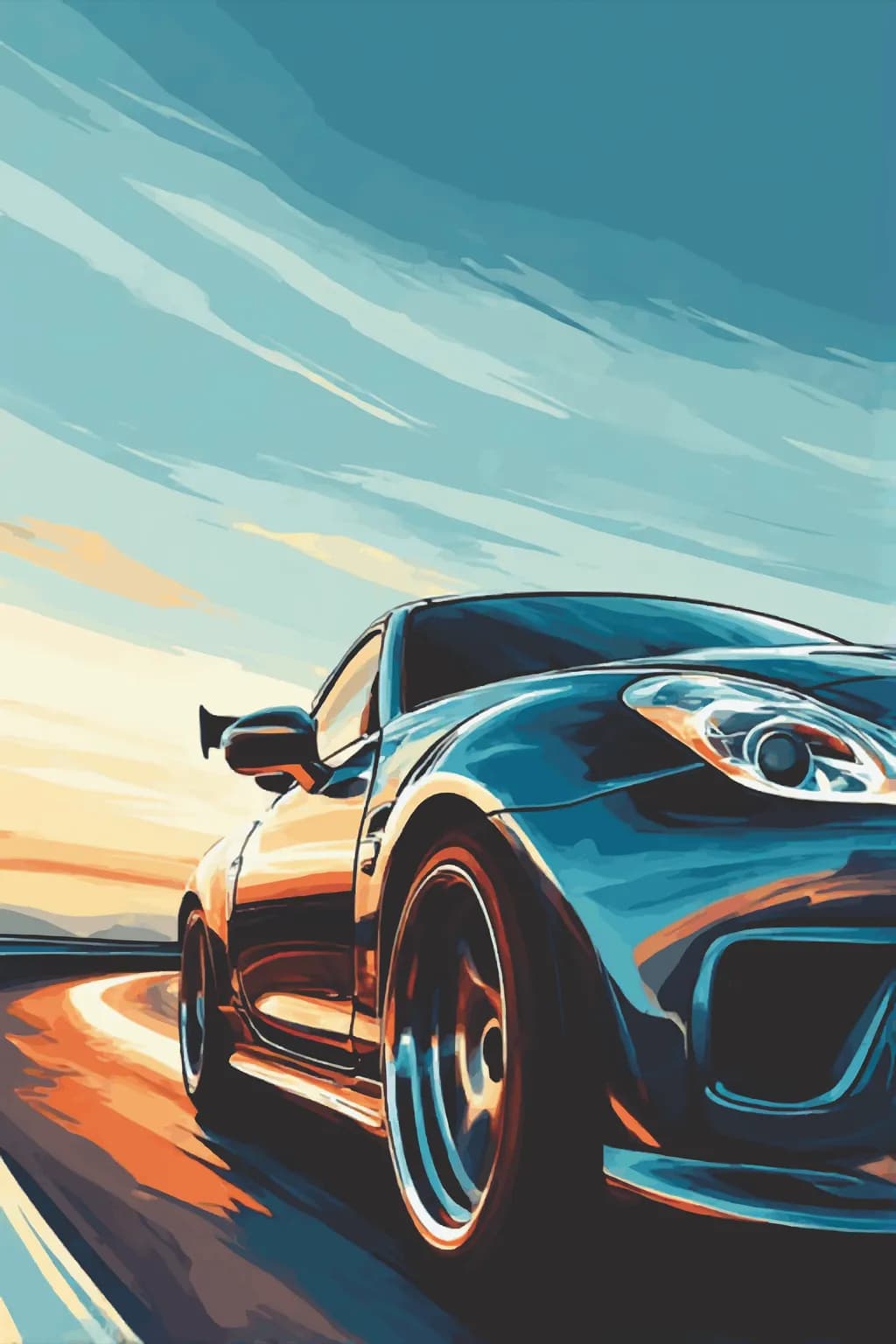 Dynamic Journey: A Vibrant Exploration of Speed and Motion