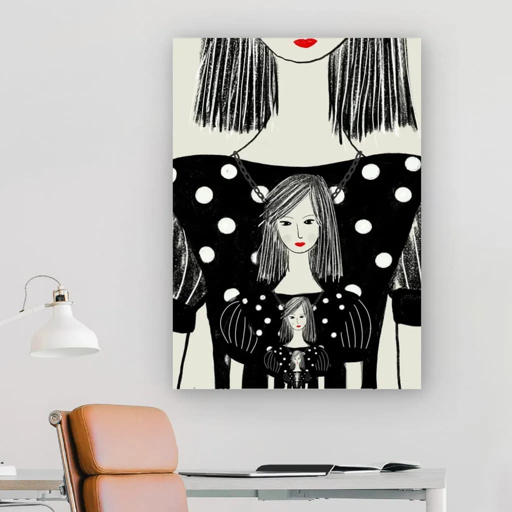 Reflections in Polka Dots