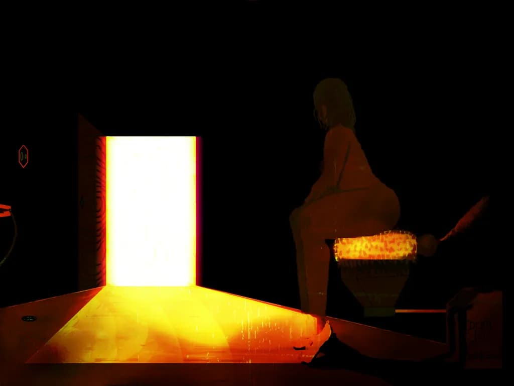 Whispers of Light: A Journey Through Shadows and Doorways