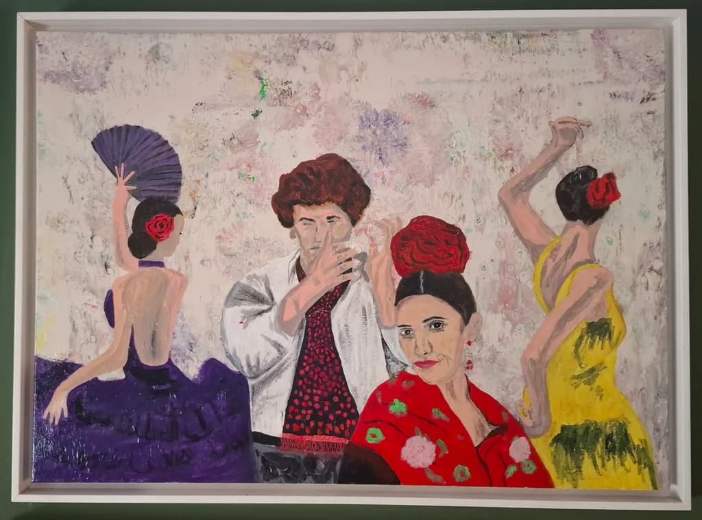 Vibrant Expressions of Culture: Dancers in Colorful Harmony