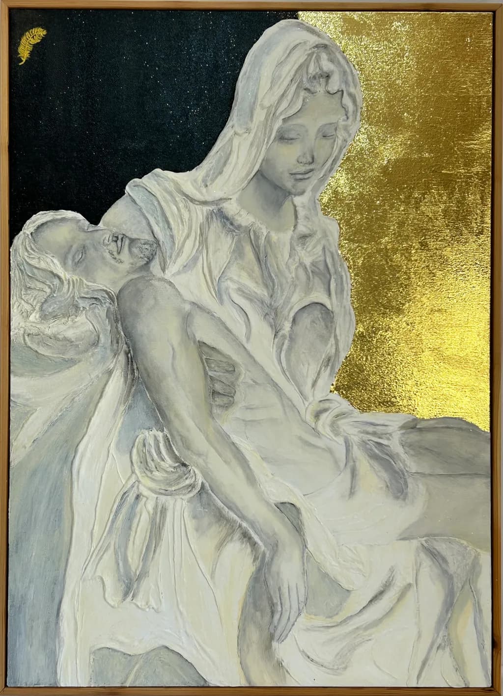 Ethereal Embrace: A Journey Through Love and Loss in Golden Hues