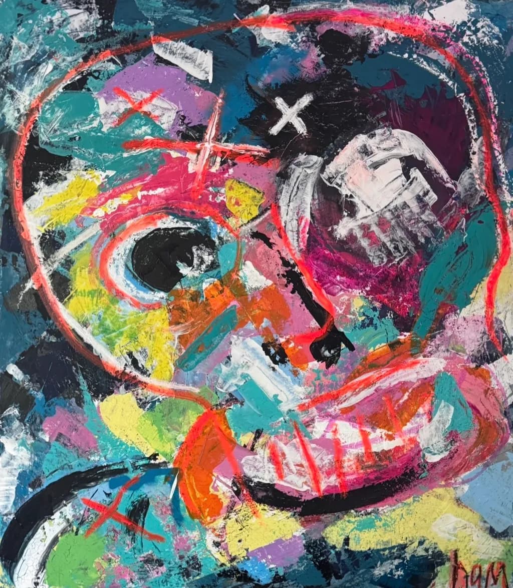 Colorful Skull