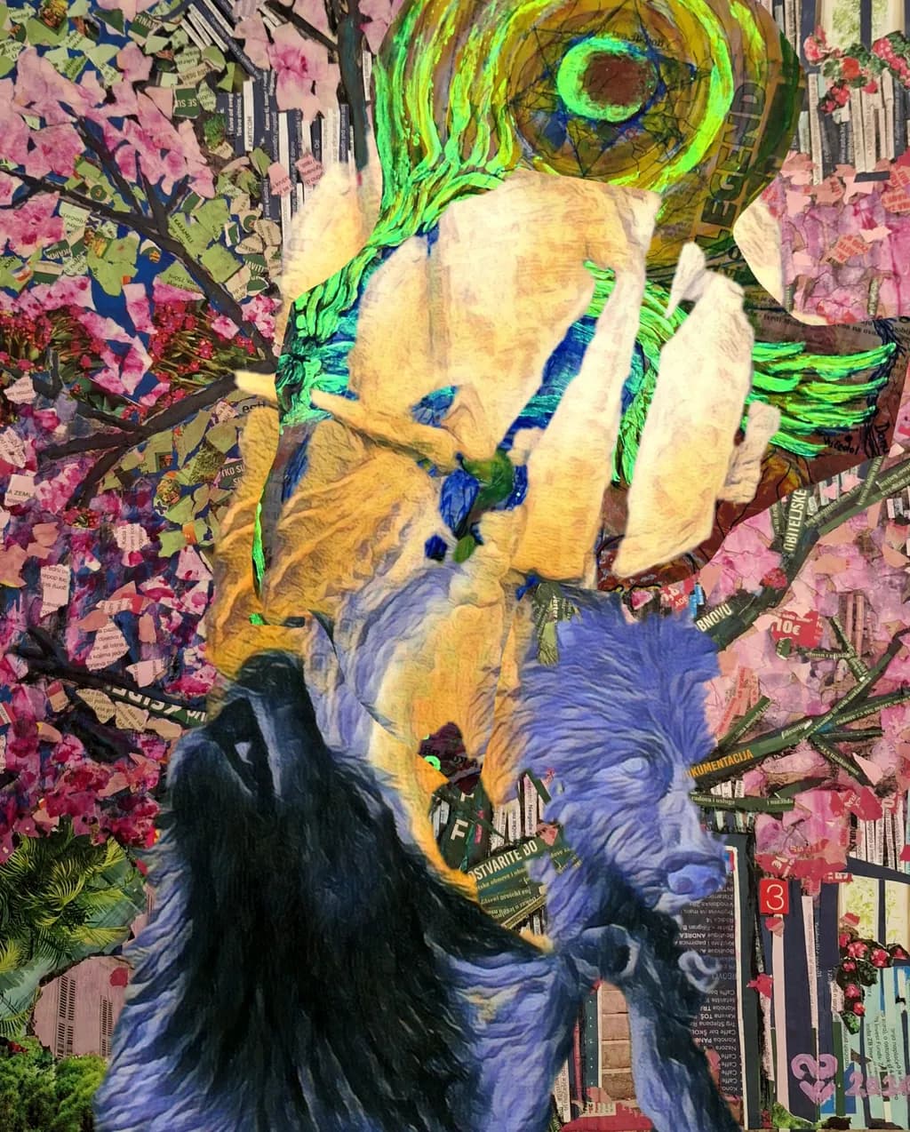 Whispers of Myth: A Dance of Intuition and Symbolism in Nature's Embrace
