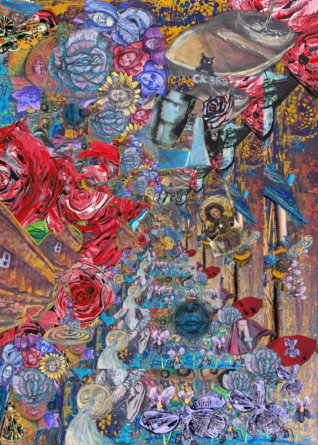 Whispers of Myth: A Journey Through Symbolic Blooms and Intuitive Dreams