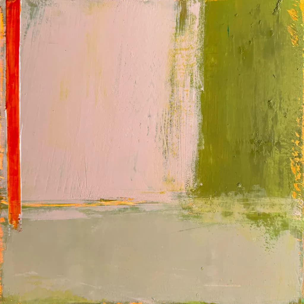 Whispers of Nature: A Harmonious Blend of Soft Hues and Bold Lines