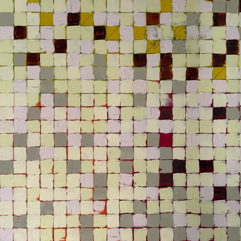 Whispers of Color: A Mosaic Journey Through Light and Texture
