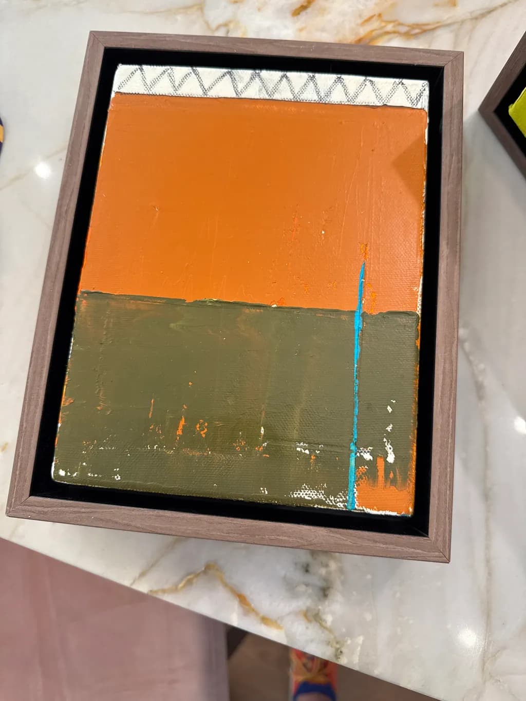 Vibrant Horizons: A Playful Dance of Earthy Tones and Bold Strokes