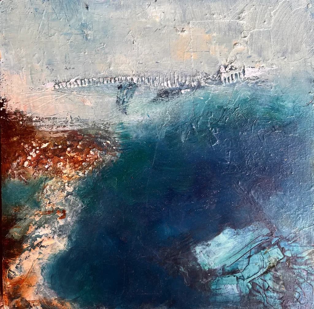 Whispers of the Deep: An Abstract Journey Through Oceanic Depths