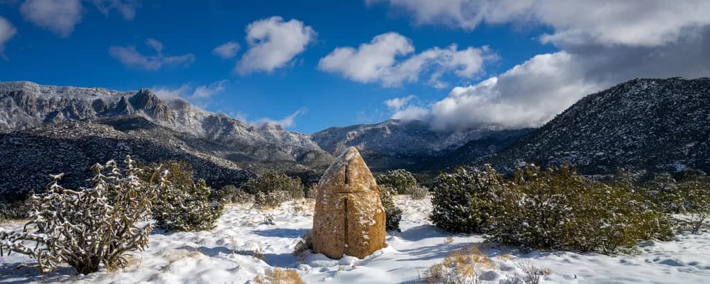 Sacred Stone Sandia Mountains
