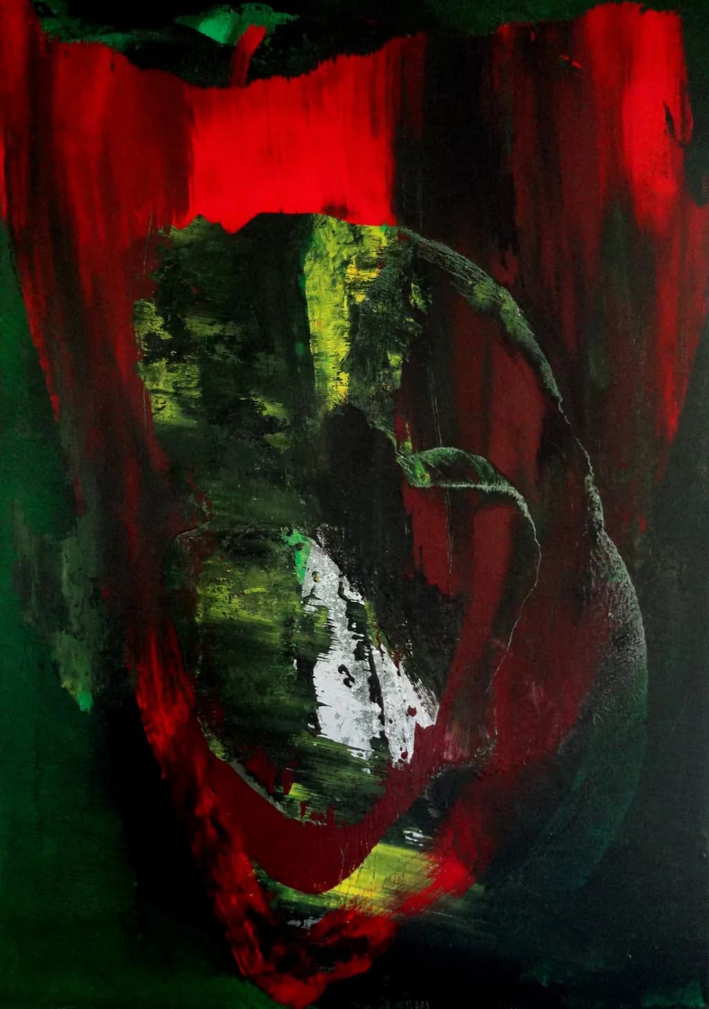Eternal Echoes: A Dance of Color and Emotion in Abstract Form
