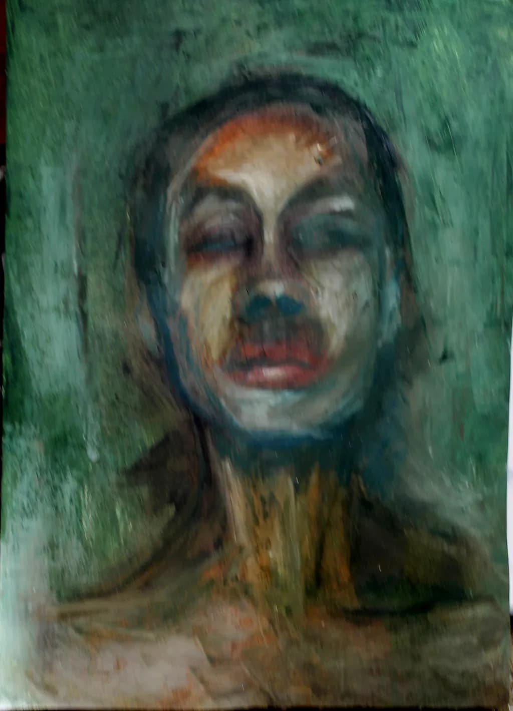 Whispers of Emotion: A Portrait of Inner Serenity