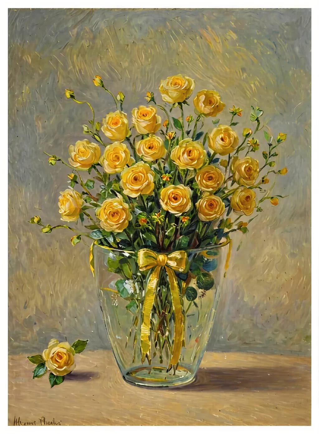 Yellow Rose Bouquet