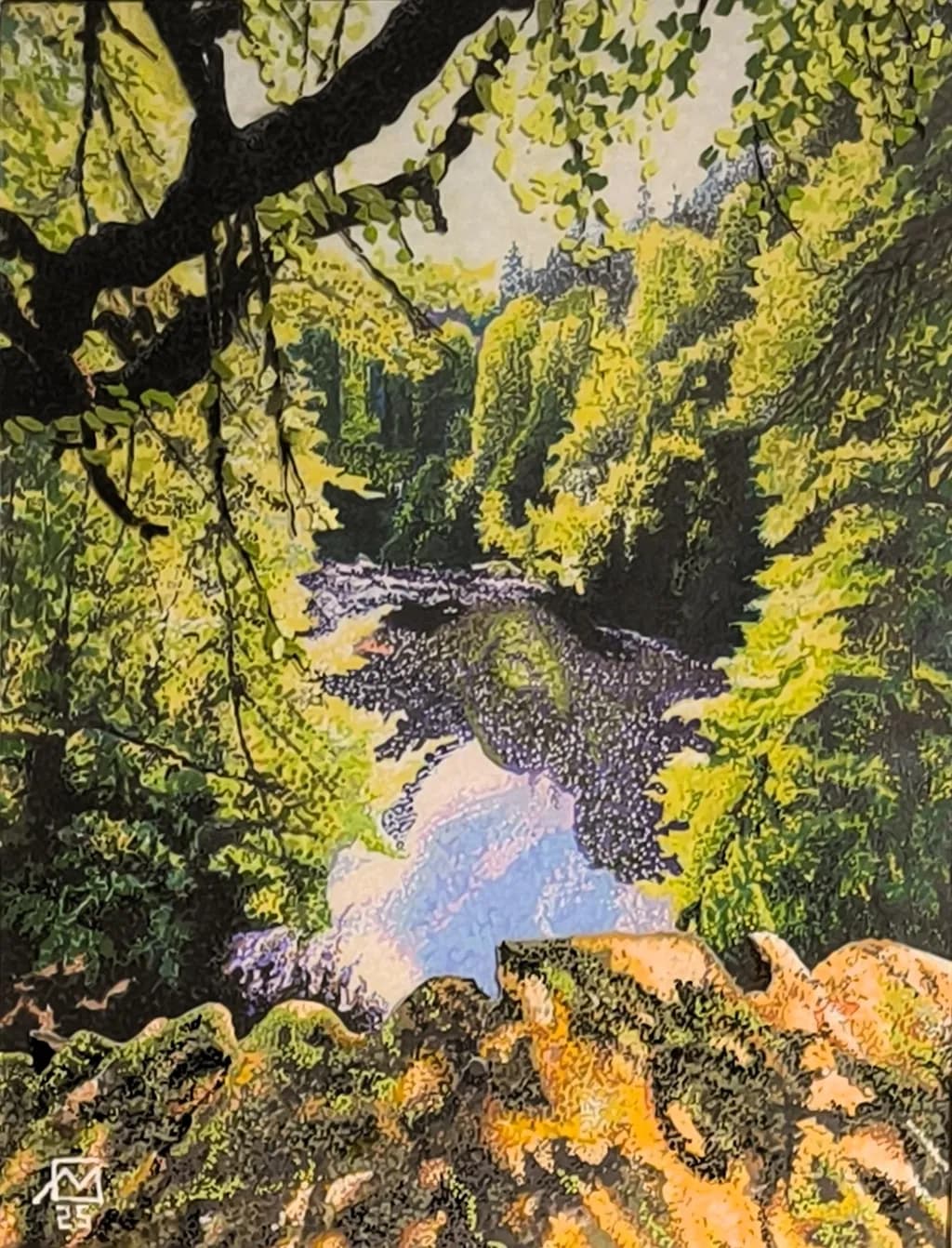 The Hermitage. The view from the bridge