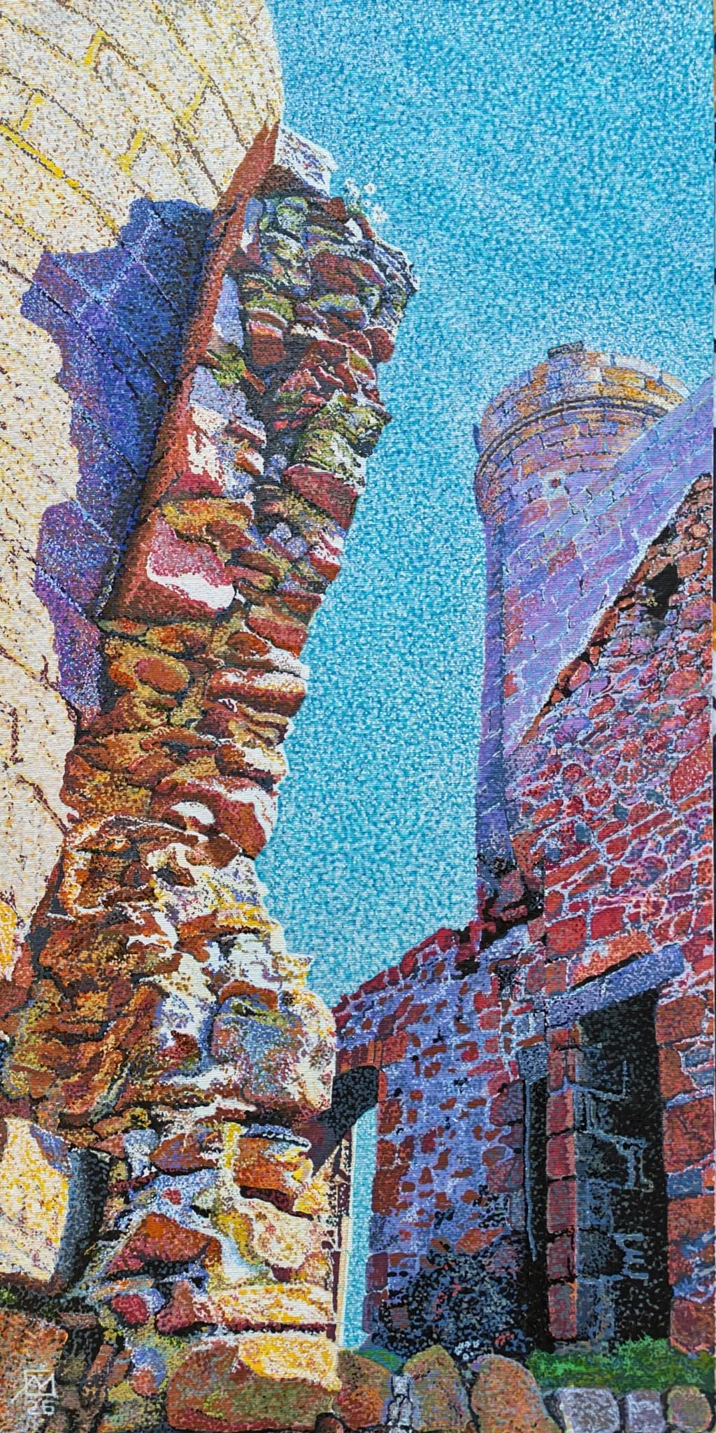 The Old Stones of New Slains Castle #1