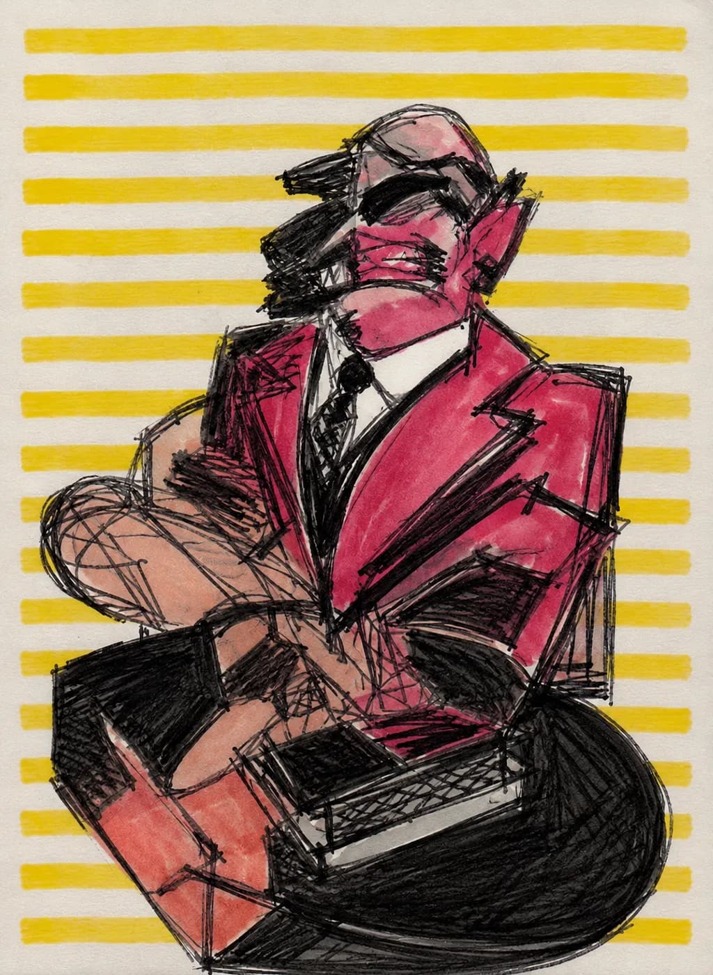 Striped Contemplation