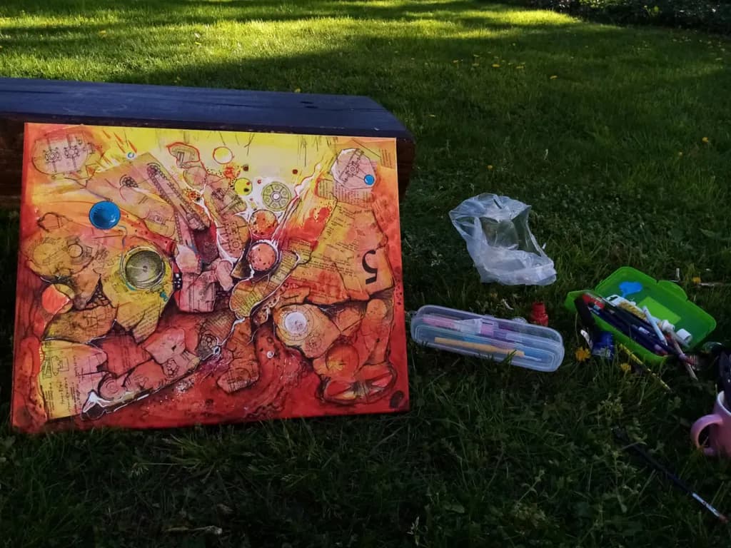 Vibrant Whispers of Nature: A Colorful Journey Through Creativity and Artistry