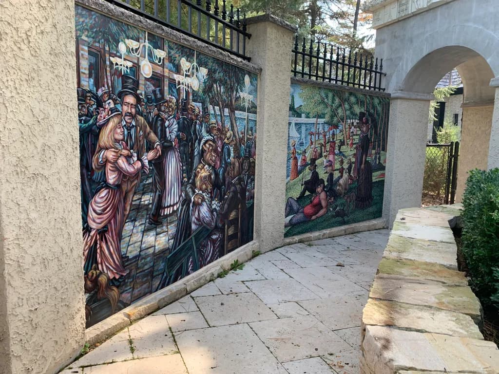 Historic Mural Scenes