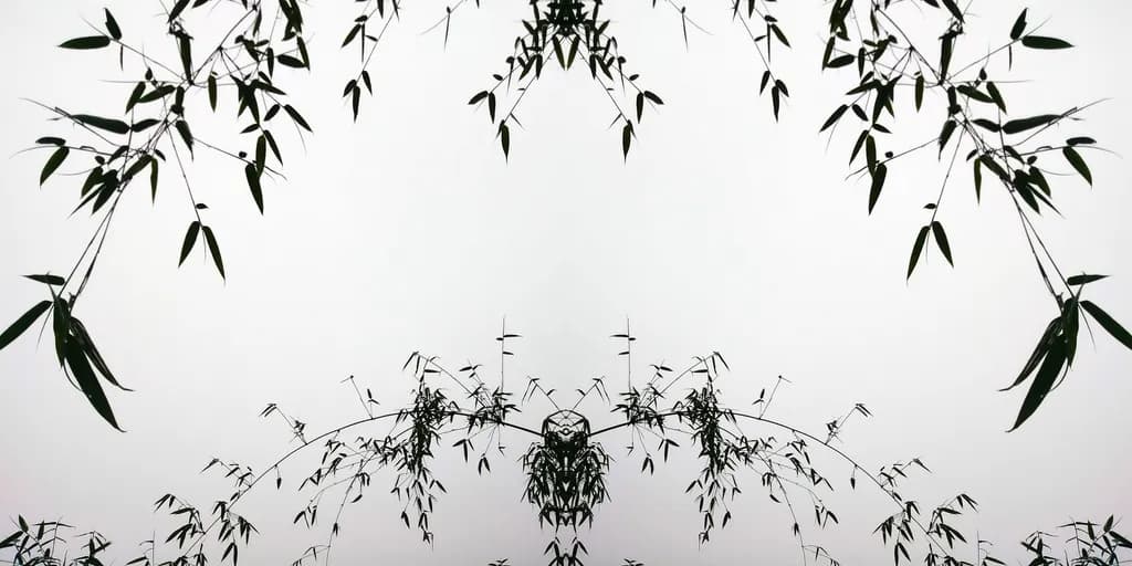 Whispers of Bamboo: A Meditative Reflection on Nature's Silence