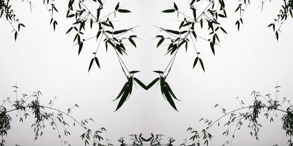 Whispers of Bamboo: A Dialogue Between Nature and Abstraction