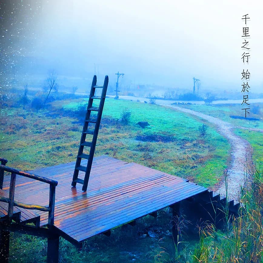 Ladder to the Infinite: A Journey Through the Mist of Perception